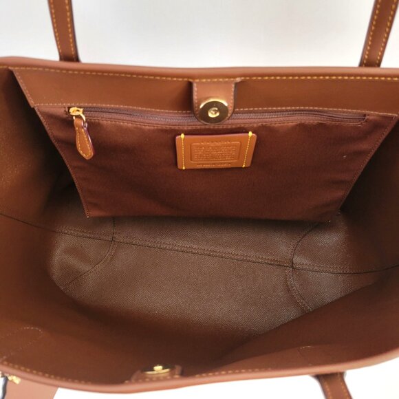 Coach CCE70 Pumpkin Motif City Tote Shopper Handbag Tan Multi Halloween 2025 - Picture 7 of 7